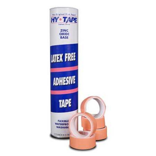 Waterproof Medical Tape Hy-Tape® Pink 1 Inch x 5 Yard Zinc Oxide Adhesive Zinc Oxide NonSterile 10LF Roll of 1 10LF Hy-Tape® 1190129_RL