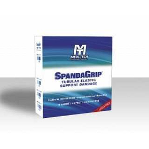 Elastic Tubular Support Bandage SpandaGrip™ 3 x 36 Inch Large Arm / Medium Ankle / Small Knee Pull On Natural NonSterile Size D Standard Compression SAG10336 Box of 12 SAG10336 SpandaGrip™ 983631_BX