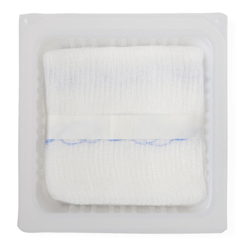 Medline Gauze Sponge 4 X 4 Inch 16-Ply Sterile X-Ray Detectable 10 per Tray, NON21430LF, Case of 1280