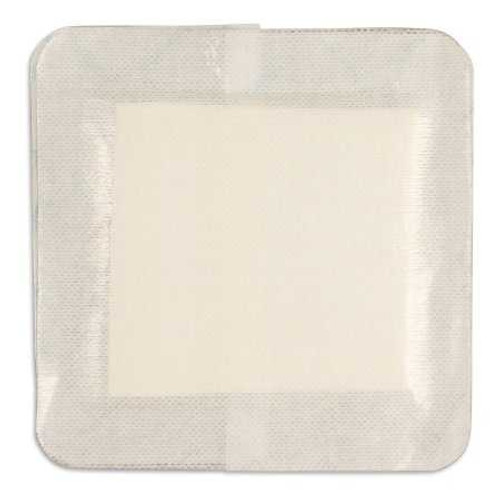 Foam Dressing DynaFoam™ 6 x 6 Inch With Border Waterproof Backing Adhesive Square Sterile 3038 Box of 10 3038 DynaFoam™ 998554_BX