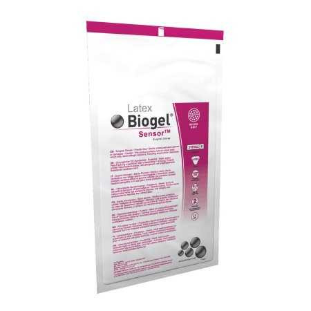 Surgical Glove Biogel® Sensor™ Size 8 Sterile Latex Standard Cuff Length Micro-Textured Straw Not Chemo Approved 30680 Box of 50 30680 Biogel® Sensor™ 269736_BX