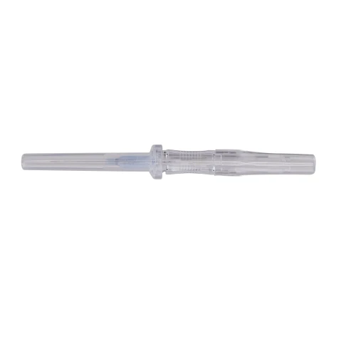 ViaValve Peripheral IV Catheter 22 Gauge 1 Inch Polyurethane Straight Hub Blood Control Sliding Safety, 326010, Pack of 1