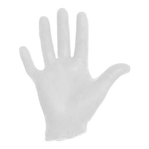 Exam Glove Halyard™ Large NonSterile Vinyl Standard Cuff Length Smooth White Not Rated 50033 Case of 1000 50033 Halyard™ 447639_CS