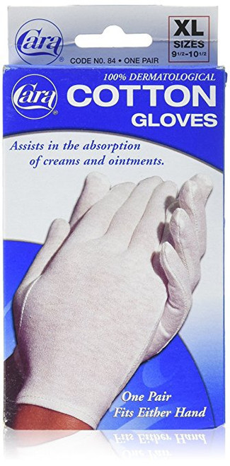 Cara infection Control Cotton Glove, XL, Pair of 1