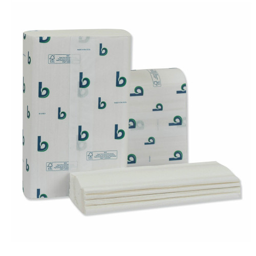Paper Towel Boardwalk Multi-Fold 9 x 9-1/2 Inch BWK6204 Case of 4000