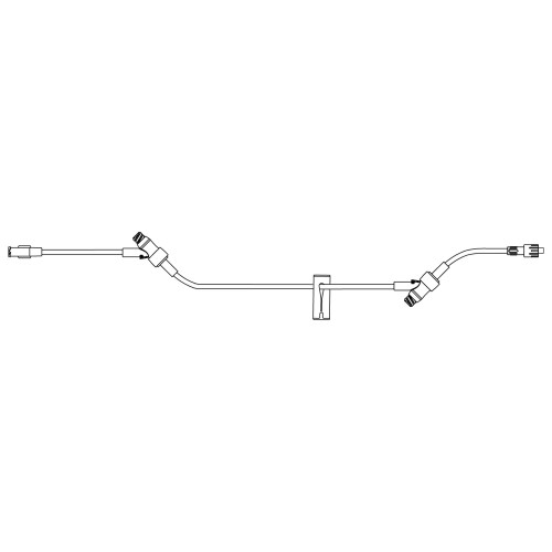 Safeday IV Extension Set Needle-Free Port 35 Inch Tubing, 352644, Case of 50