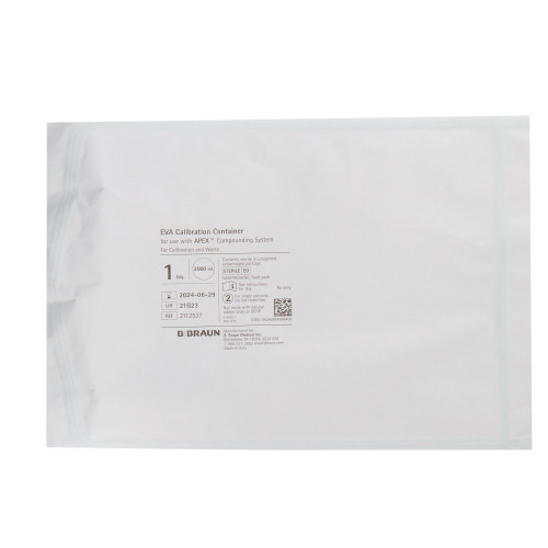 Apex Calibration Bag 2000 mL, 2112537, Case of 50