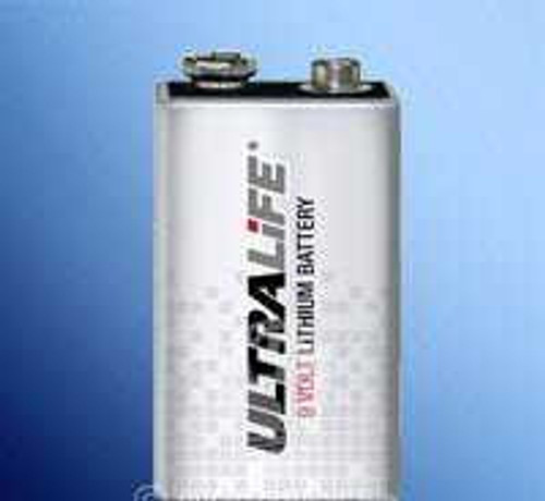 Lithium Battery UltraLife® 9V Disposable 1 Pack 0082229 Pack of 1 0082229 UltraLife® 797775_EA
