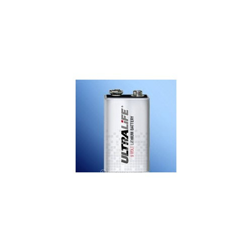 UltraLife Lithium Battery 9V1 Pack, 0082229, Pack of 1