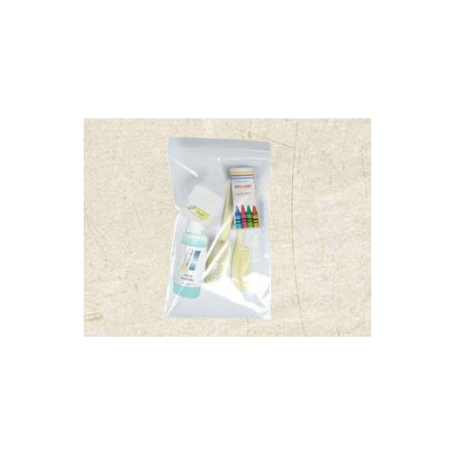 DawnMist Zip Closure Bag, 13 x 18 in, Clear, ZIP1318, Case of 1000