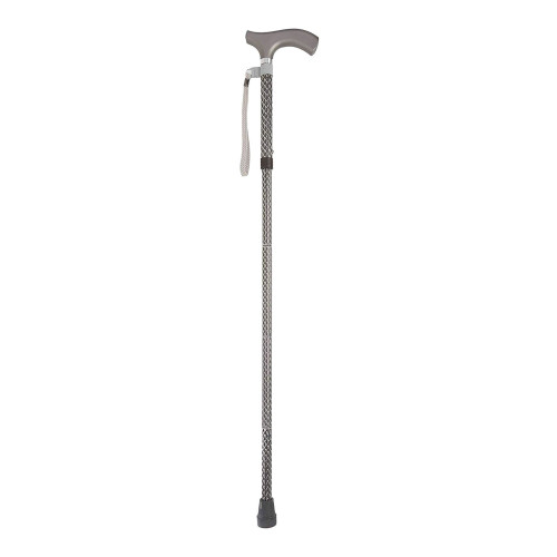Switch Sticks Folding Walking Stick, Adjustable Height 32 to 37'', Anti-slip Tip, Graphite, Pack of 1
