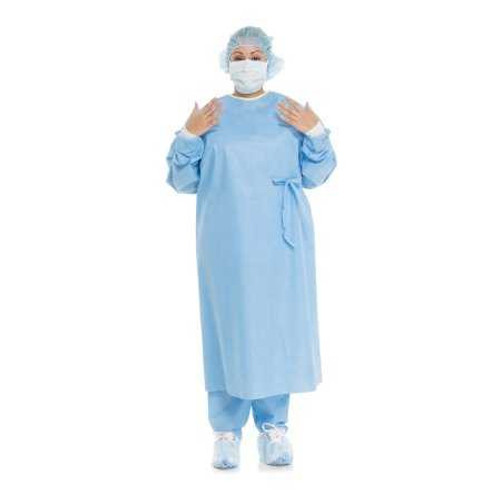 Non-Reinforced Surgical Gown with Towel Evolution 4 X-Large Blue Sterile Disposable 90042 Pack of 1 90042 Evolution 4 168683_EA