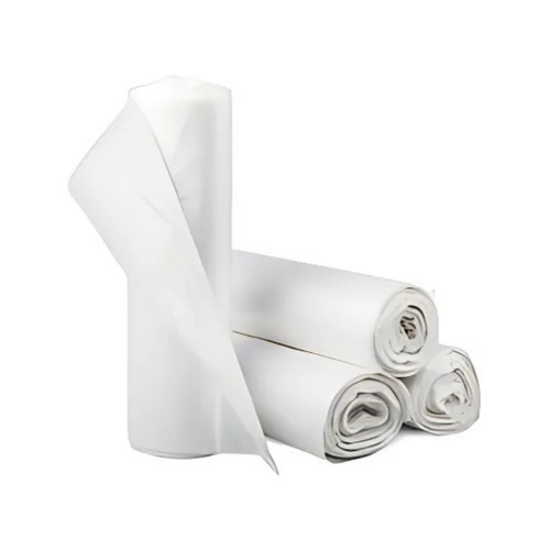 Trash Bag 10 gal. Natural HDPE 8 Mic. 24 x 24 Inch Coreless Roll VMR24240MC Case of 20