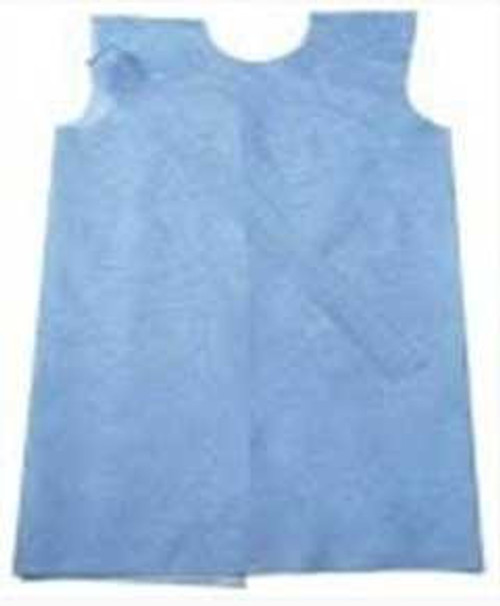 Patient Exam Gown Premium 2X-Large Blue Disposable 4570S Case of 50 4570S Premium 490700_CS