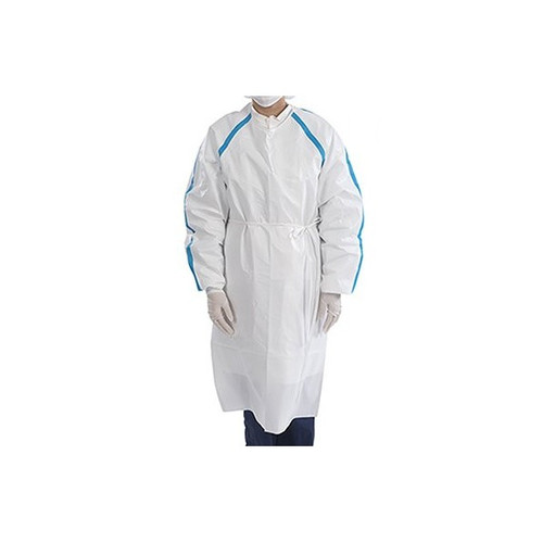Chemotherapy Procedure Gown Contec CritiGear S & M White, ASTM D6978-05, HCGA0800-S/M, Case of 30