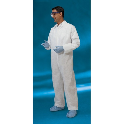 Coverall, 3XL, White ,Nonsterile, 22003CV, Case of 24