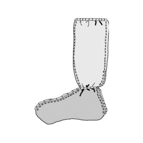 Boot Cover FullGuard, One Size, Knee High Nonskid Sole, Blue, Nonsterile, 8457, Pair of 1