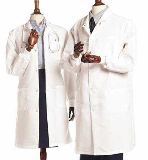Lab Coat White Small Knee Length 80% Polyester / 20% Cotton Reusable 439-S Pack of 1 439-S Fashion Seal Uniforms 481347_EA