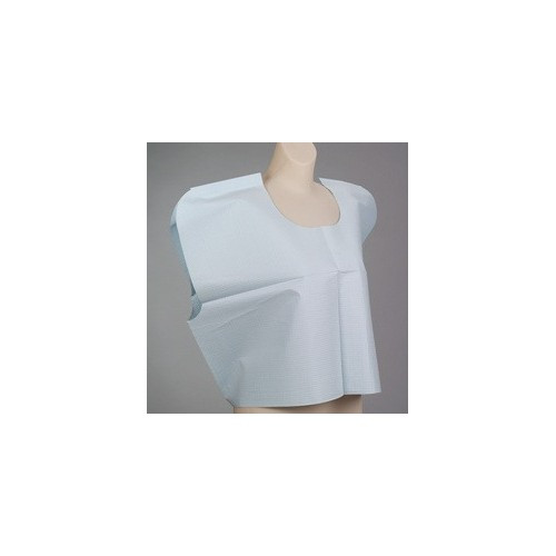 Exam Cape Tidi, Blue, One Size, Front / Back Opening, Without Closure, Unisex, 9810857, Case of 100