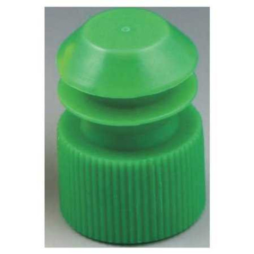 McKesson Tube Closure Polyethylene Flanged Plug Cap Green 13 mm For Use with 13 mm Blood Drawing Tubes, Glass Test Tubes, Plastic Culture Tubes NonSterile 177-118240G Bag of 1000 177-118240G McKesson 1175279_BG