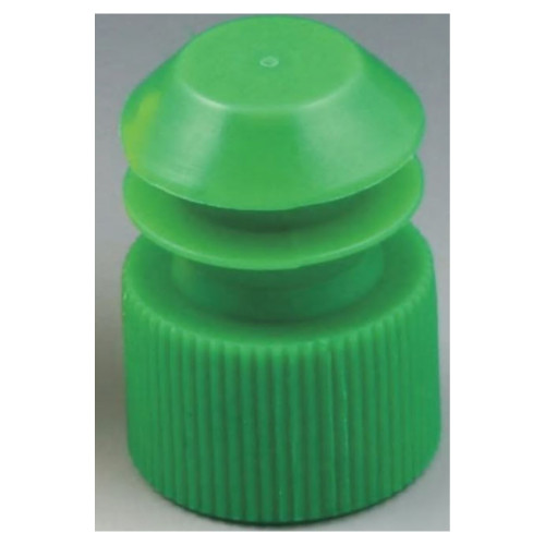 McKesson Tube Closure Flanged Plug Cap Green 13 mm, NonSterile, 177-118240G, Bag of 1000