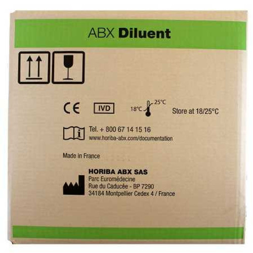 Hematology Reagent Diluent ABX Pentra™ Leucocytes For ABX Pentra 60 / 80 Hematology Analyzers 1210901020 Pack of 1 1210901020 ABX Pentra™ 702531_EA