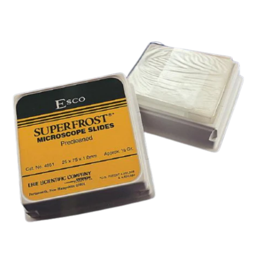 Microscope Slide Superfrost® 25 x 75 x 1.2 mm White Frosted End 4955F-001T Case of 1440