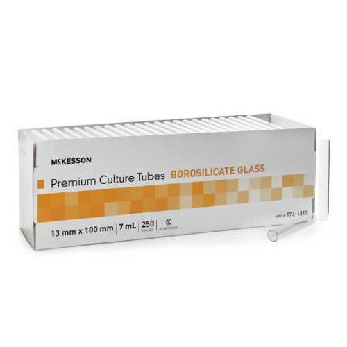 McKesson Test Tube Plain 7 mL Without Closure Glass Tube 177-1510 Case of 1000 177-1510 McKesson 1082086_CS