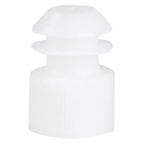 McKesson Tube Closure Flanged Plug Cap White 16 mm, NonSterile, 177-116152W, Case of 10000