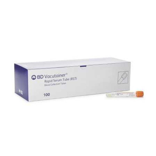 BD Vacutainer® Venous Blood Collection Tube Clot Activator Additive 5 mL BD Hemogard™ Closure Polyethylene Terephthalate (PET) Tube 368774 Case of 1000 368774 BD Vacutainer® 732877_CS