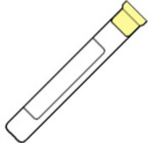 BD Vacutainer® Venous Blood Collection Tube ACD Solution B Additive 6 mL Conventional Closure Glass Tube 364816 Case of 1000 364816 BD Vacutainer® 843_CS