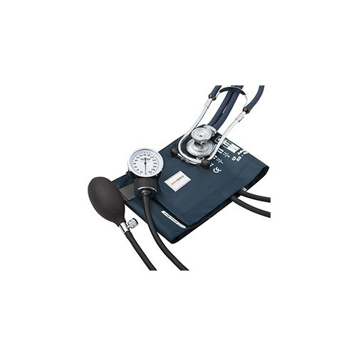 Reusable Aneroid / Stethoscope Set McKesson 23 to 33 cm Adult Cuff Dual Head Sprague Stethoscope Pocket Aneroid 768-641-11ANMM Pack of 1