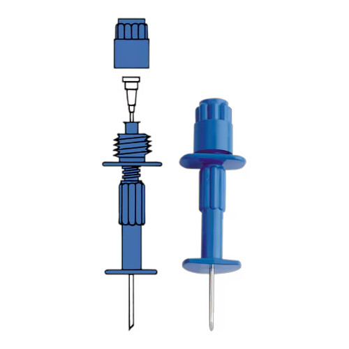 Intraosseous Infusion Needle 18 Gauge 3.5 cm, DIN1518X, Case of 10