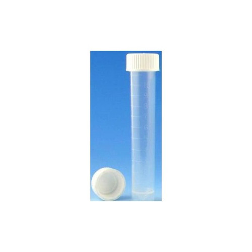 Storage and Transport Tube Plain 10 mL Screw Cap Polypropylene Tube 6102S Case of 500