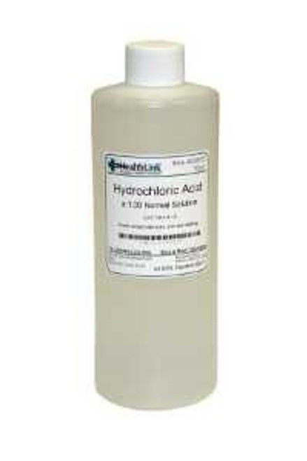 Chemistry Reagent Hydrochloric Acid ACS Grade 1.0 N 16 oz. 400652 Pack of 1 400652 EDM 3 LLC 831901_EA