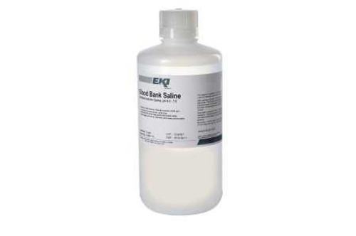 Immunohematology Reagent Saline Blood Bank 0.85% 1 Liter 12441-1L Pack of 1 12441-1L Ek Industries Inc 893746_EA