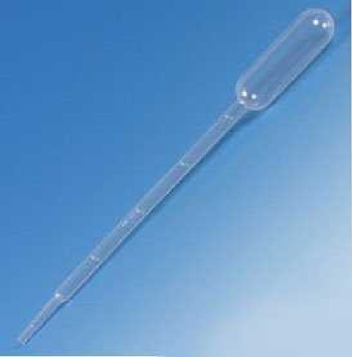 Transfer Pipette 5 mL 0.25 mL Graduation Increments Sterile 137018 Case of 400 137018 Globe Scientific 854863_CS