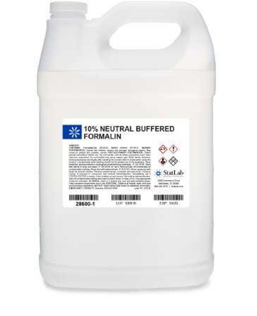 Histology Reagent Neutral Buffered Formalin Fixative 10% 1 gal. 28600-1 Case of 4 28600-1 STATLAB MEDICAL PRODUCTS 1001789_CS