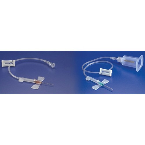 Saf-T Wing Safety Blood Collection Set, 25 G x 3/4'', 12'' Tubing, Sterile, 972512, Box of 50