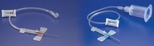Saf-T Wing Safety Blood Collection Set, 25 G x 3/4'', 12'' Tubing, Sterile, 972512, Case of 200