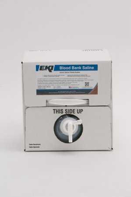 Immunohematology Reagent Saline Blood Bank 0.85% 10 Liter 12441-20L Pack of 1 12441-20L Ek Industries Inc 887507_EA