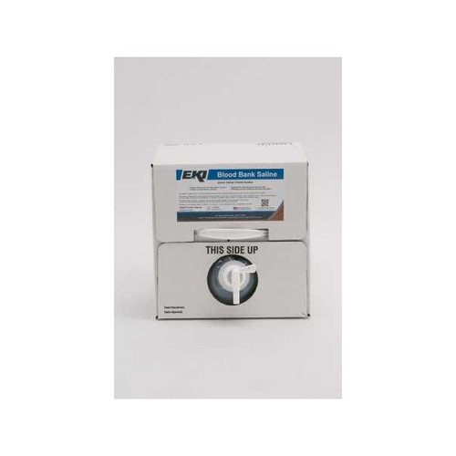 Immunohematology Reagent Saline Blood Bank 0.85% 10 Liter 12441-20L, Pack of 1