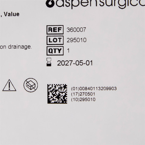McKesson Brand Wound Drain Tube Flat Hubless Type Without Attachment Flat Perforated Channel Type 10 Fr. Size Sterile, 360005, Pack of 1