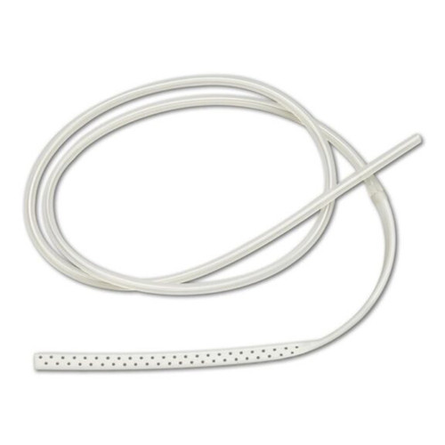 Wound Drain Tube Surgidyne Silicone Hubless Style 10 Fr. Size Round Type 370021 Case of 10