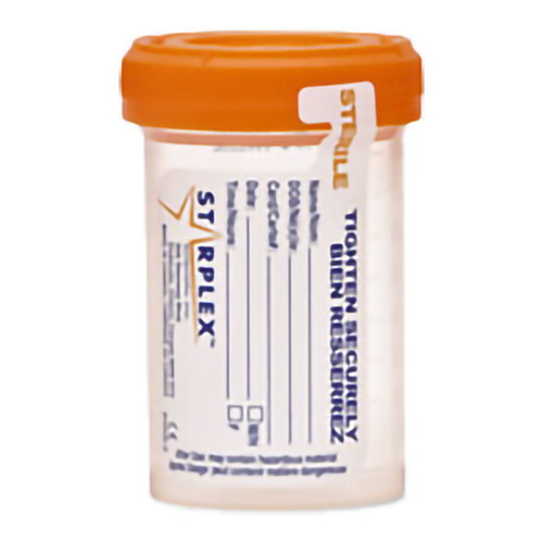 Specimen Container LeakBuster‚ 48 mm Opening 90 mL (3 oz.) Screw Cap Patient Information OR Sterile B902-1O Case of 400