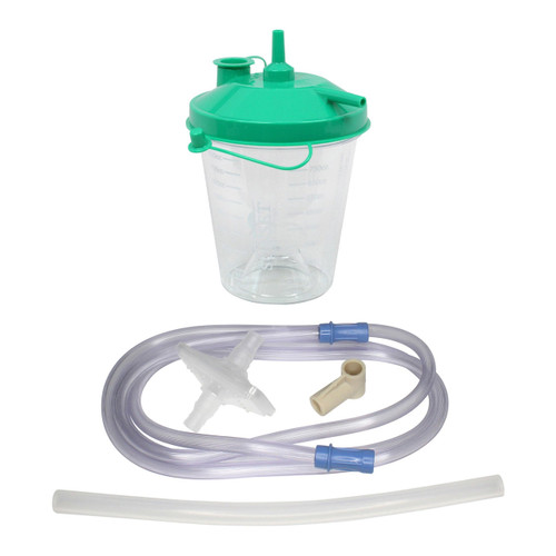 Suction Canister Kit 800 mL Sealing Lid RES026S-EL10 Pack of 1