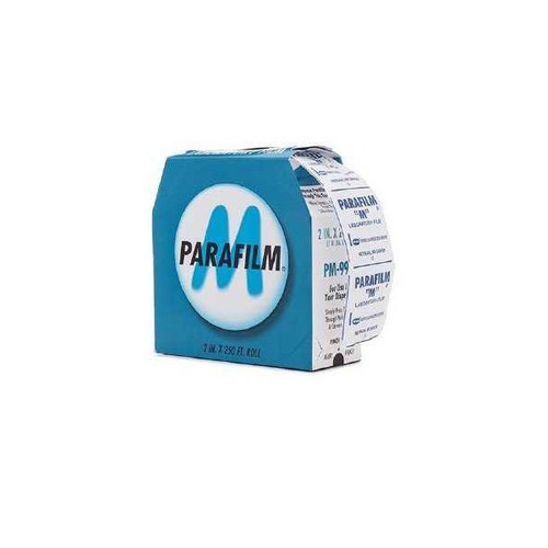 Parafilm M Sealing Film Self-Sealing, Flexible, 2'' x 125 Foot PM996 Roll of 1