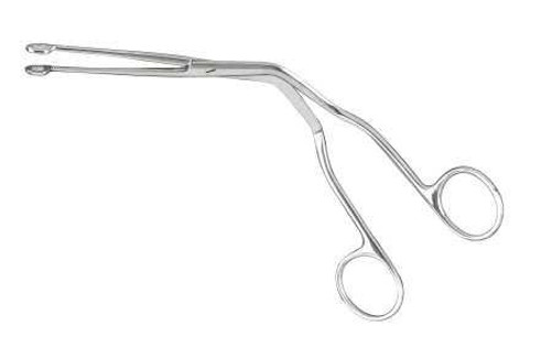 Catheter Forceps McKesson Magill 9 Inch Length Office Grade Stainless Steel NonSterile NonLocking Finger Ring Handle Straight Extra Narrow, 0.9 mm Alligator Jaws 43-2-289 Pack of 1 43-2-289 McKesson 487499_EA