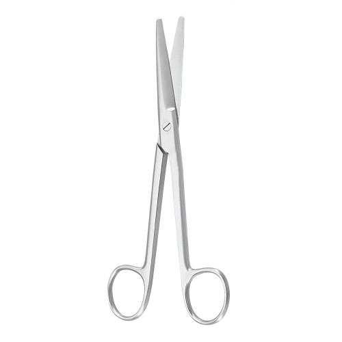 Dissecting Scissors McKesson Argent Mayo 6-3/4 Inch Length Surgical Grade Stainless Steel NonSterile Finger Ring Handle Straight 43-1-321 Pack of 1