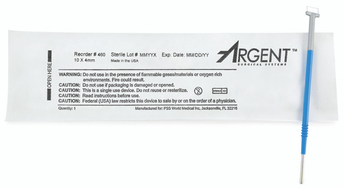 LEEP/LLETZ Electrode McKesson Argent Tungsten Wire Square Loop Tip Disposable Sterile 460 Box of 5